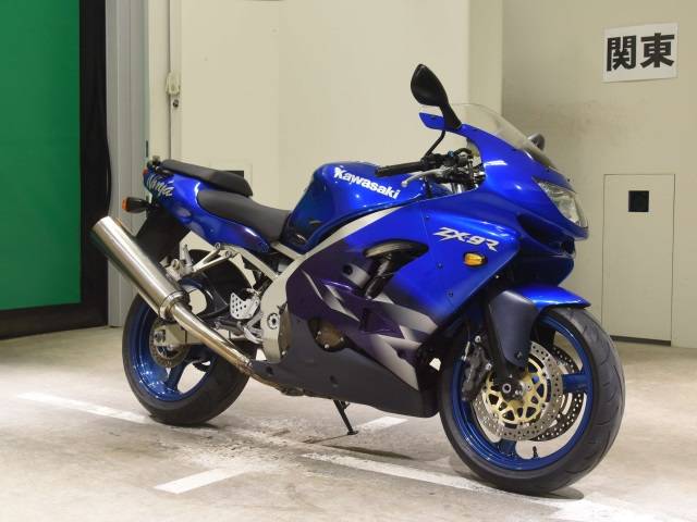 Kawasaki Ninja zx9r 1998 синий